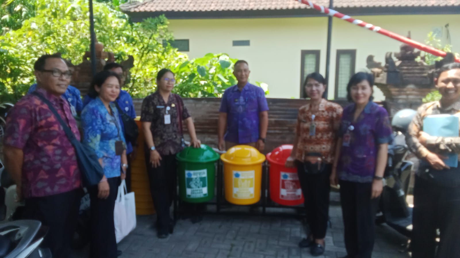 Monev Dana Bantuan BKK Pengolahan Sampah di Wilayah Kecamatan Banjarangkan